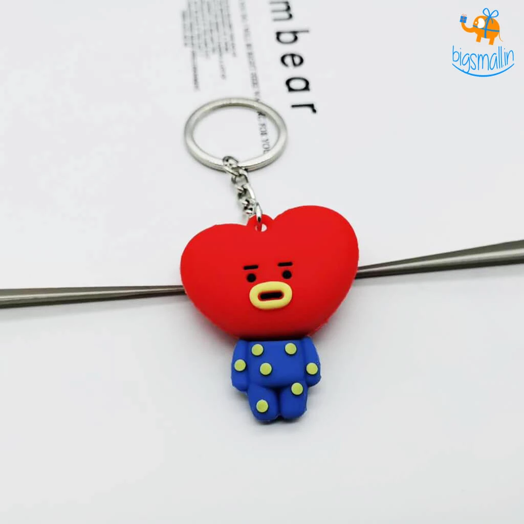 Bigsmall_hmk 3D BTS BT21 Keychain All Of It