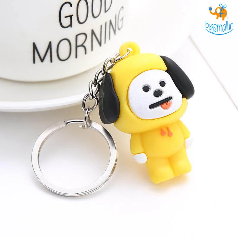 Bigsmall_hmk 3D BTS BT21 Keychain All Of It