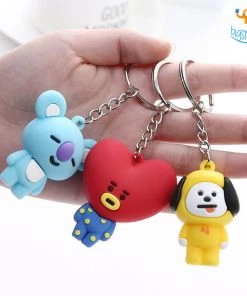 Bigsmall_hmk 3D BTS BT21 Keychain All Of It