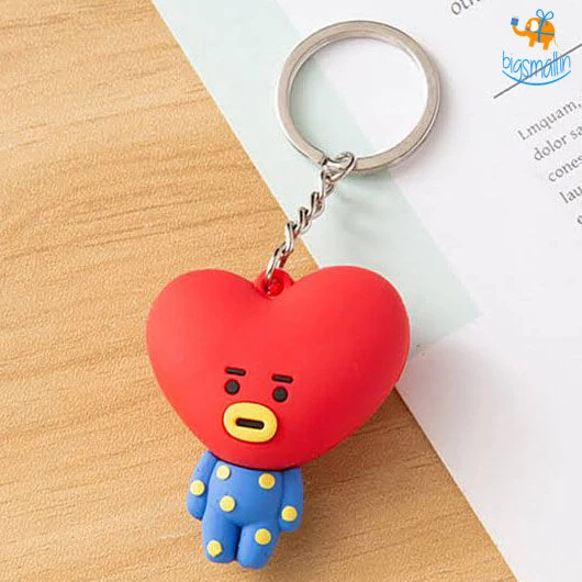 Bigsmall_hmk 3D BTS BT21 Keychain All Of It