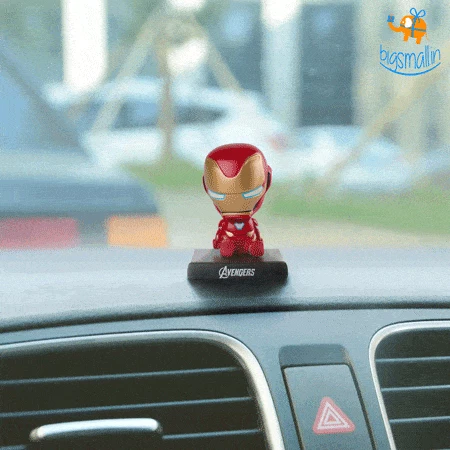 AmyLi All Of It Baby Iron Man Bobblehead