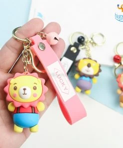 Bigsmall_hmk All Of It Baby Lion 3D Keychain