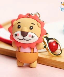 Bigsmall_hmk All Of It Baby Lion 3D Keychain