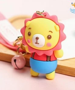 Bigsmall_hmk All Of It Baby Lion 3D Keychain