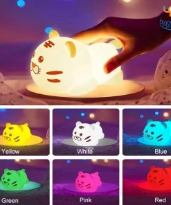 Bigsmall_hmk Baby Tiger Night Lamp