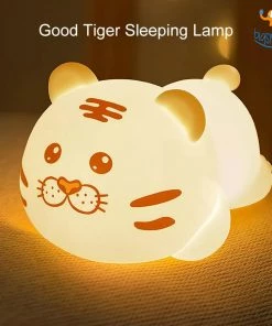 Bigsmall_hmk Baby Tiger Night Lamp