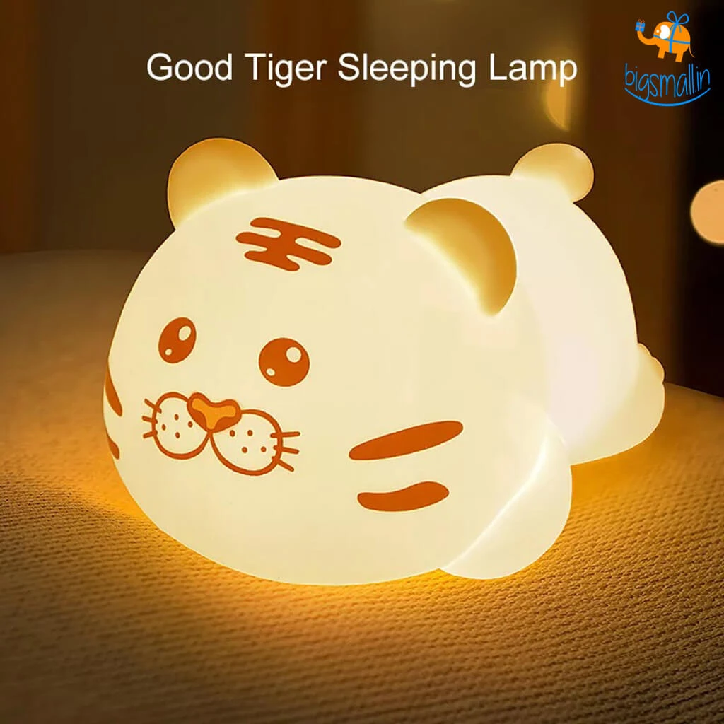 Bigsmall_hmk Baby Tiger Night Lamp