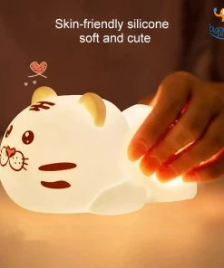 Bigsmall_hmk Baby Tiger Night Lamp