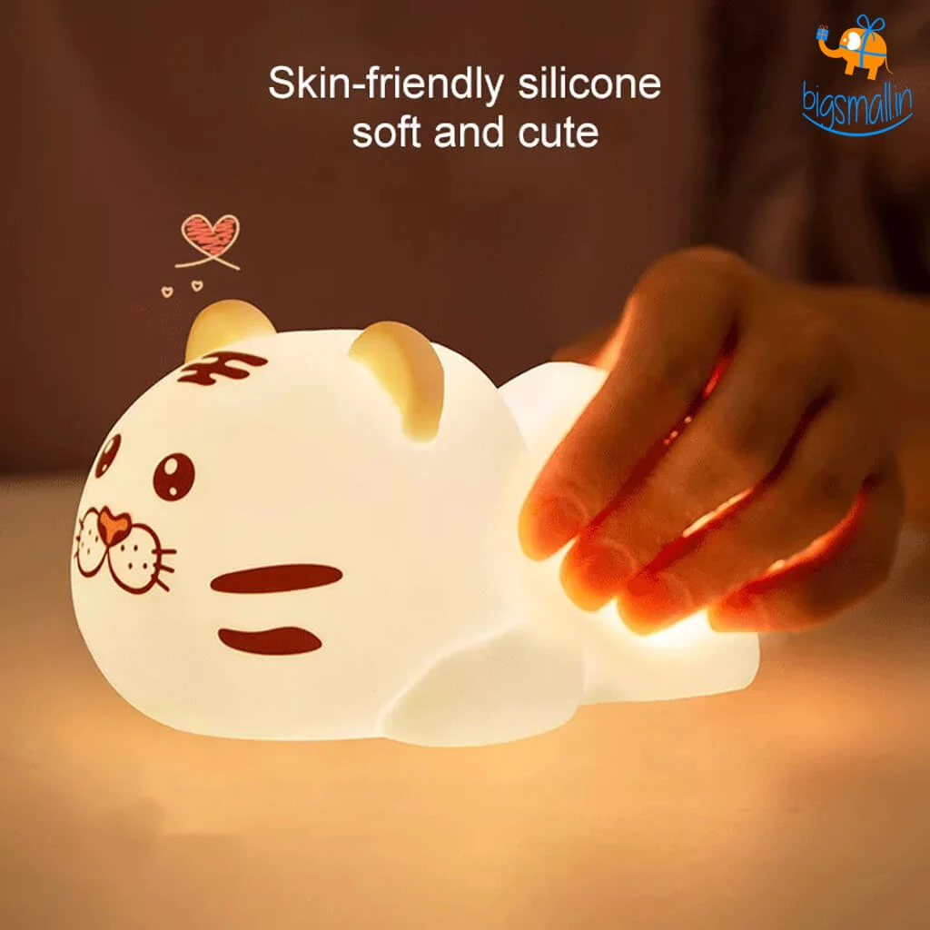 Bigsmall_hmk Baby Tiger Night Lamp