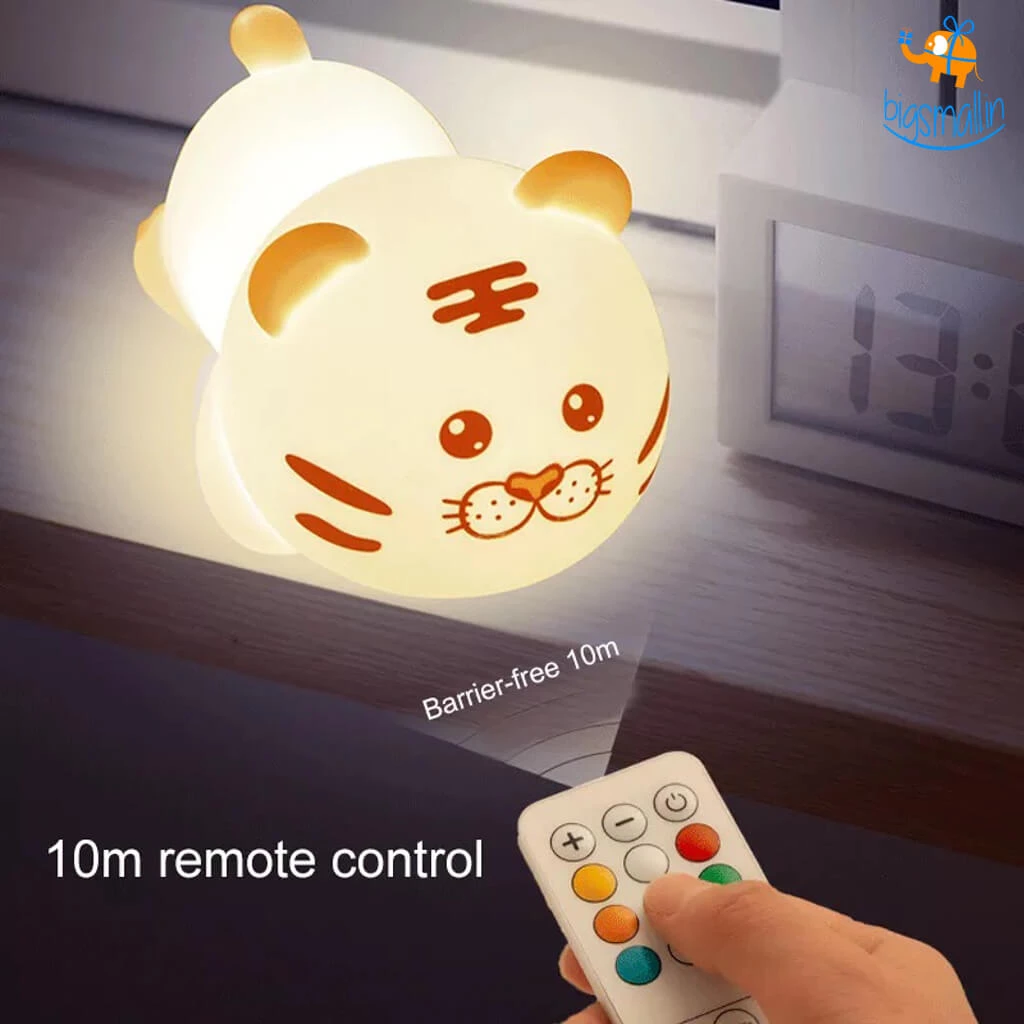 Bigsmall_hmk Baby Tiger Night Lamp