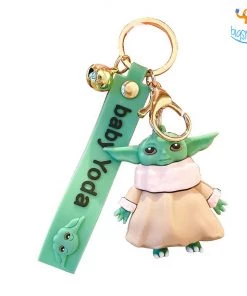 Bigsmall_hmk Best Sellers 3D Baby Yoda Keychain