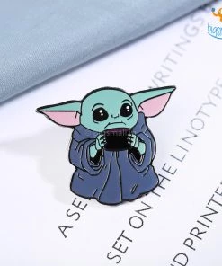 Bigsmall_piu All Of It Baby Yoda Lapel Pin