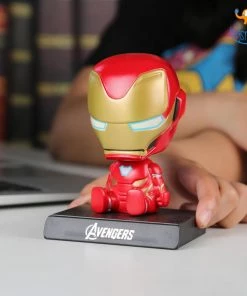 AmyLi All Of It Baby Iron Man Bobblehead