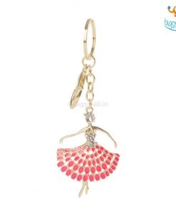 Bigsmall_hmk Ballerina Metallic Keychain