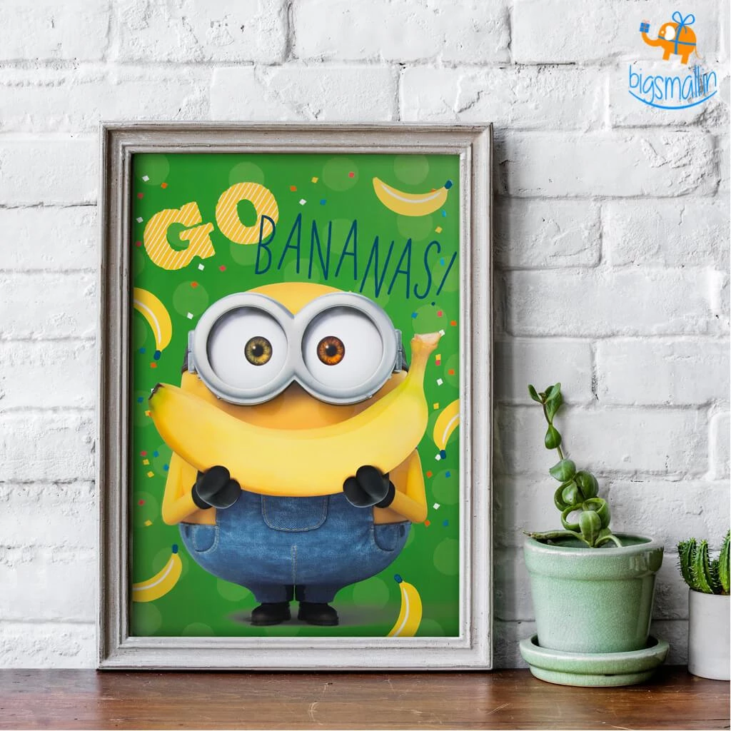 InkFlap Official Minions Poster With Snowing Effect