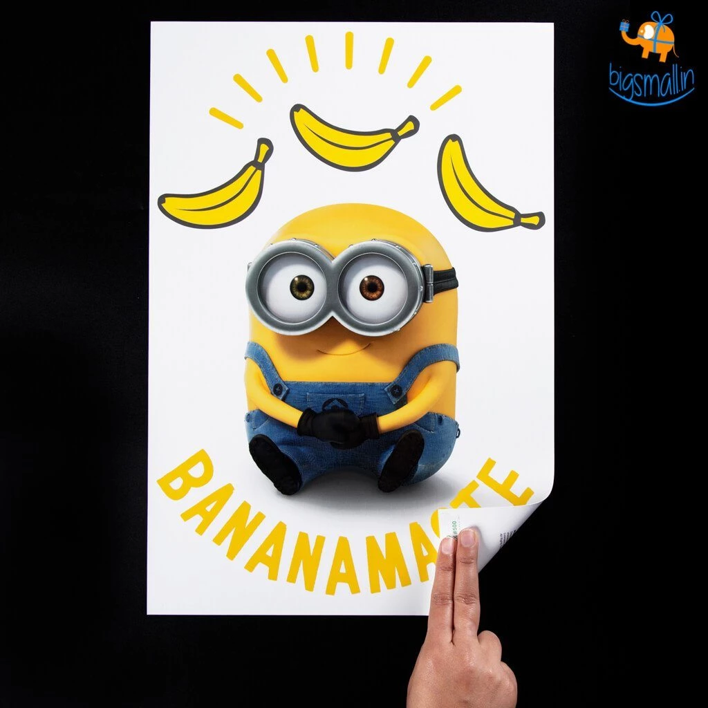 InkFlap Official Minions Poster With Snowing Effect