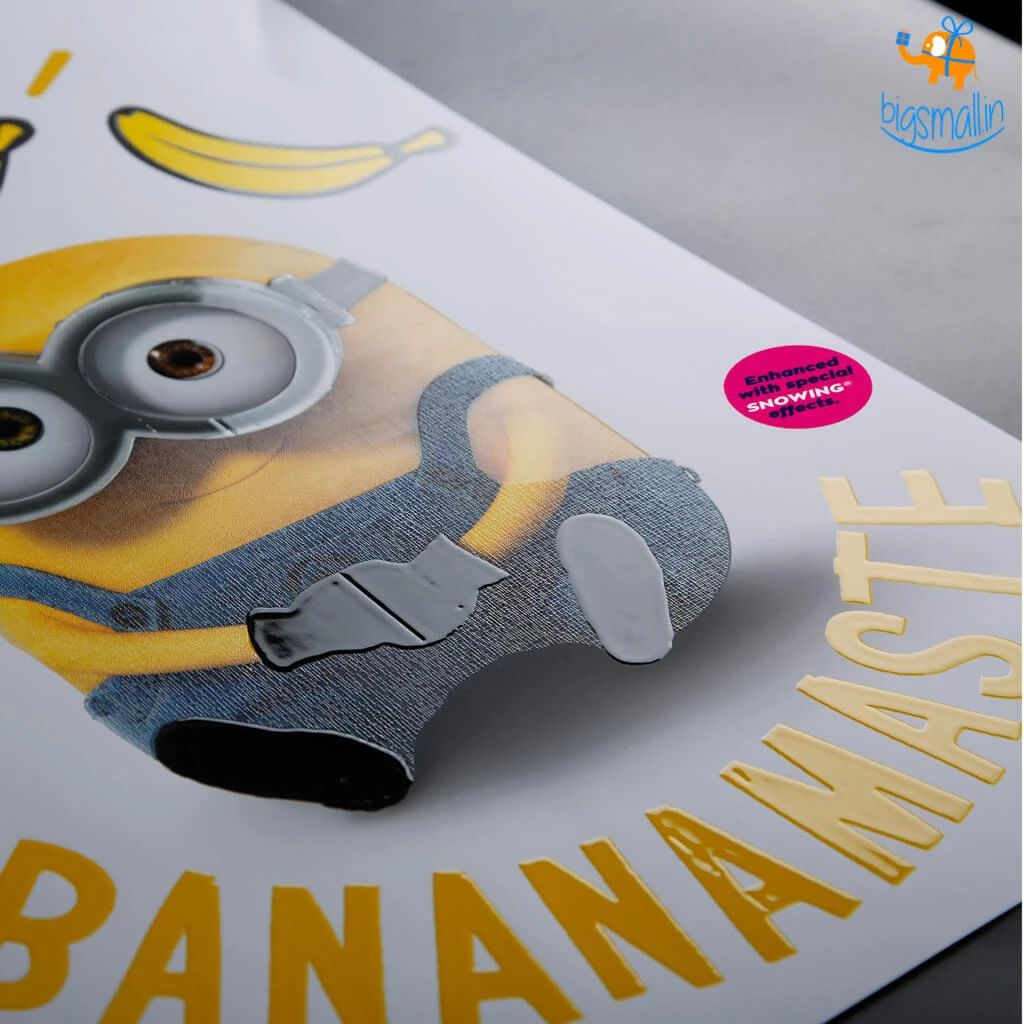 InkFlap Official Minions Poster With Snowing Effect