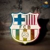 Bigsmall_cc Barcelona Engraved Wooden Crest