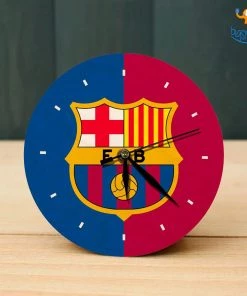 Bigsmall_cc FCB Wooden Table Clock All Of It