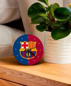 Bigsmall_cc FCB Wooden Table Clock All Of It
