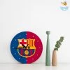Bigsmall_cc FCB Wooden Table Clock All Of It