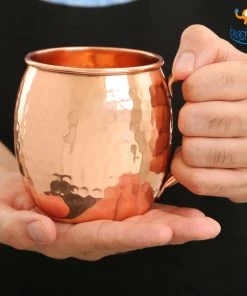 Devnow Father's Day Barrel-Shaped Copper Mugs - Set Of 2