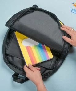 Bigsmall_hmk Batman Logo Round Backpack All Of It