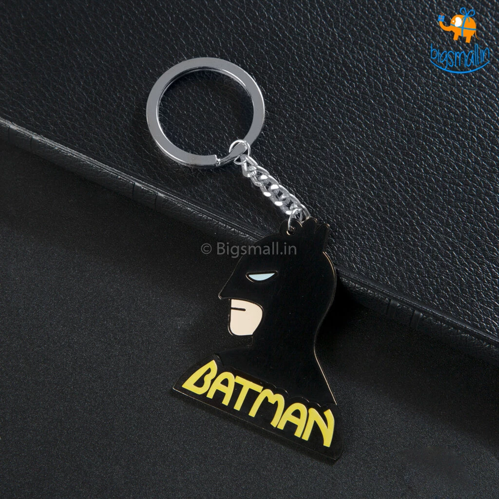 Bigsmall_piu Batman Metallic Keychain All Of It