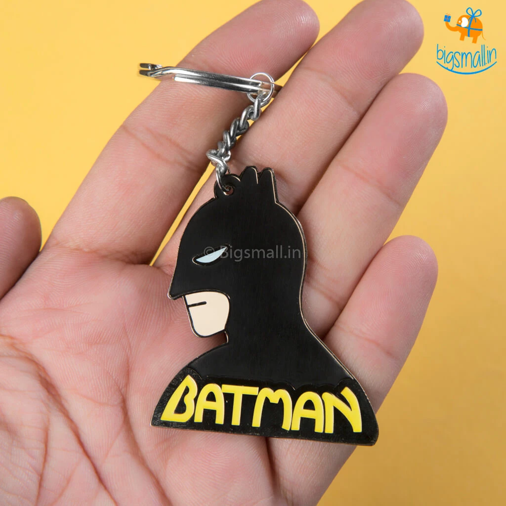 Bigsmall_piu Batman Metallic Keychain All Of It
