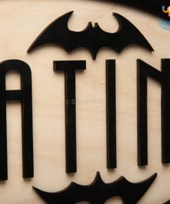 Chitra Chaya Personalized Batman Themed Nameplate | COD Not Available