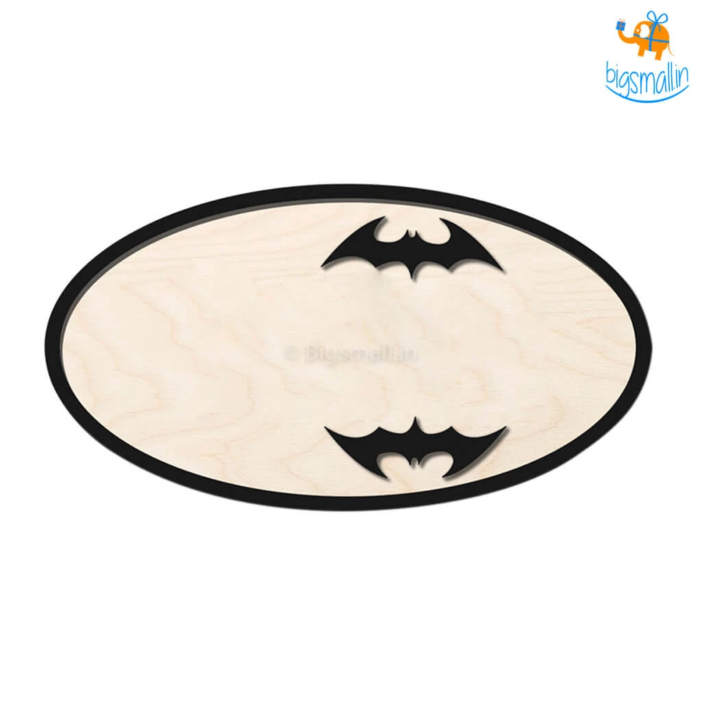 Chitra Chaya Personalized Batman Themed Nameplate | COD Not Available