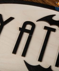 Chitra Chaya Personalized Batman Themed Nameplate | COD Not Available