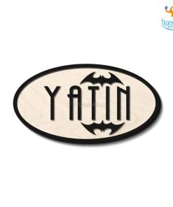 Chitra Chaya Personalized Batman Themed Nameplate | COD Not Available