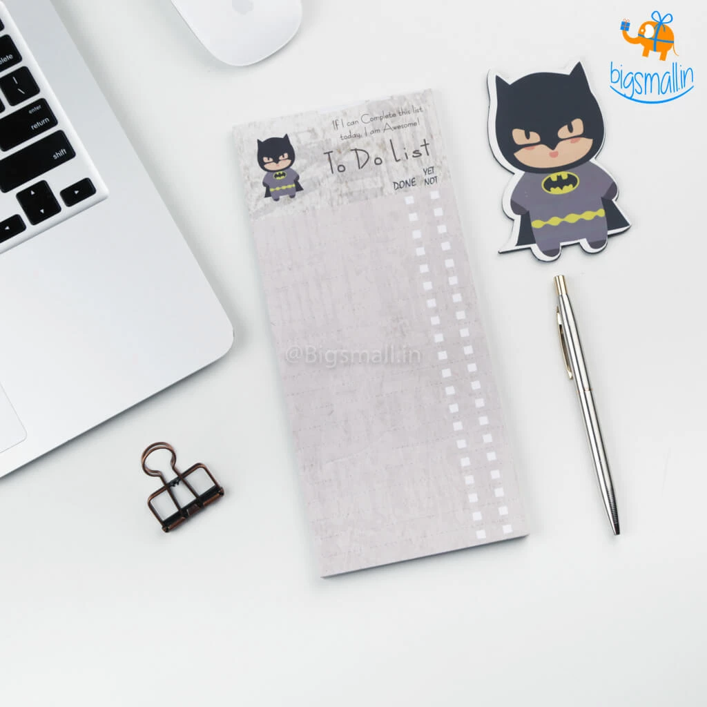 Ascetic Father's Day Batman To-Do-List With Magnet