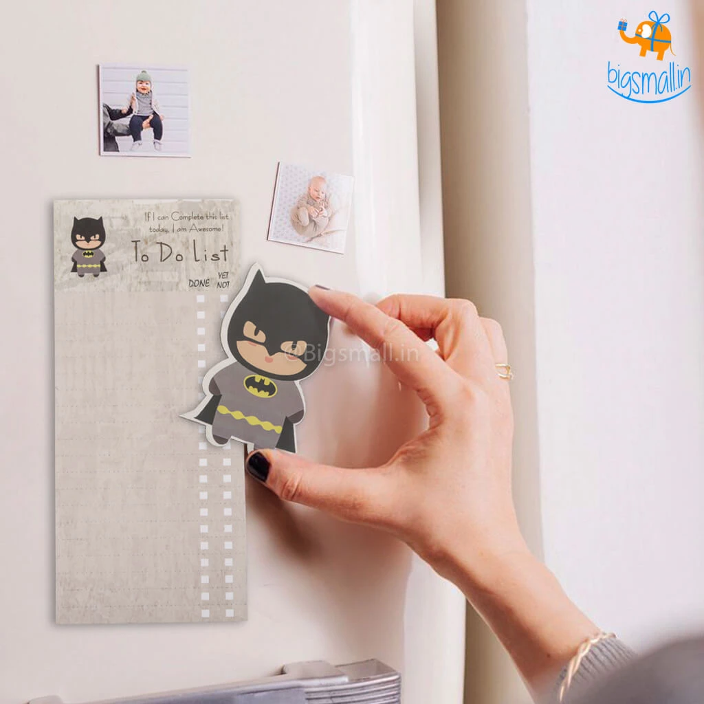 Ascetic Father's Day Batman To-Do-List With Magnet