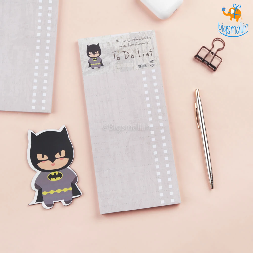 Ascetic Father's Day Batman To-Do-List With Magnet