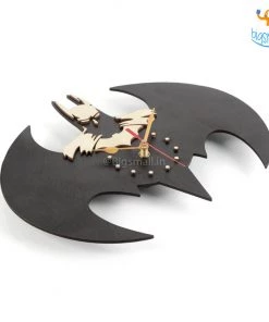Bigsmall_cc Batman Wooden Wall Clock