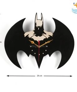 Bigsmall_cc Batman Wooden Wall Clock