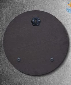 Bigsmall_cc FC Bayern Munich Engraved Wooden Crest Father's Day