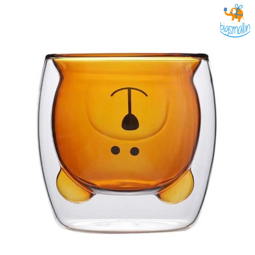 Bigsmall_hmk Bear Shaped Double Wall Glass All Of It