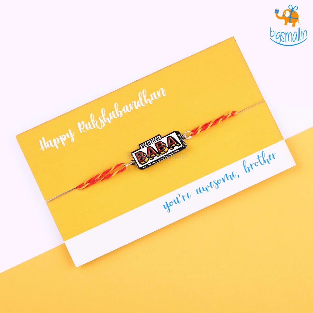 Bigsmall_piu Beautiful Baba Rakhi All Of It