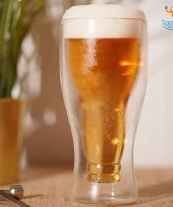 Bigsmall_hmk Beer Bottle Inverted Glass