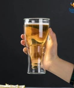 Bigsmall_hmk Beer Bottle Inverted Glass