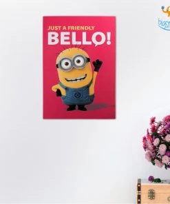 InkFlap Official Minions Poster With Snowing Effect