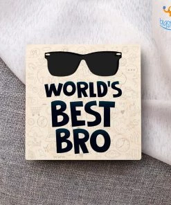 Bigsmall_cc Best Brother Wooden Coasters All Of It