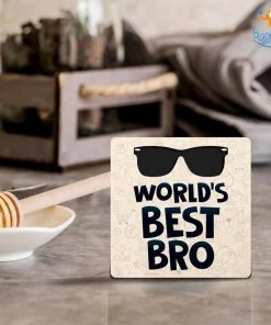 Bigsmall_cc Best Brother Wooden Coasters All Of It