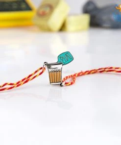 Bigsmall Chai-Lover Bhai Rakhi Set All Of It