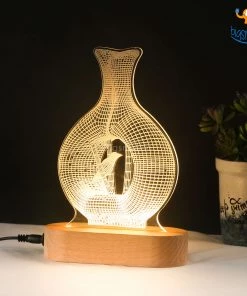 India Vibes Little Bird Hologram Lamp Father's Day