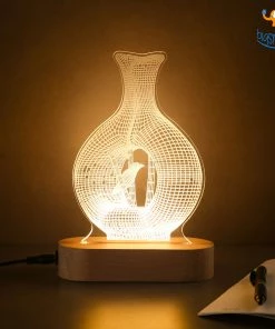India Vibes Little Bird Hologram Lamp Father's Day