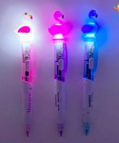 Bigsmall_hmk All Of It Swan LED Pen - Set Of 2